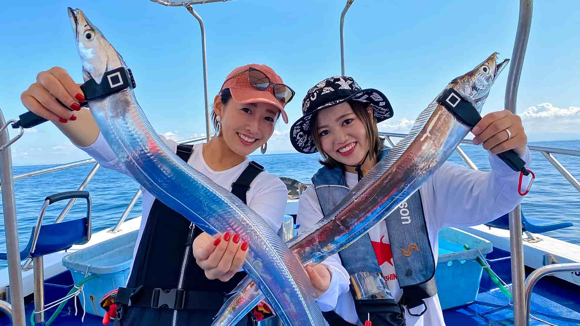 釣りたガール！ 濃いめ | 6 兵庫県明石市の船タチウオで村西流社員研修