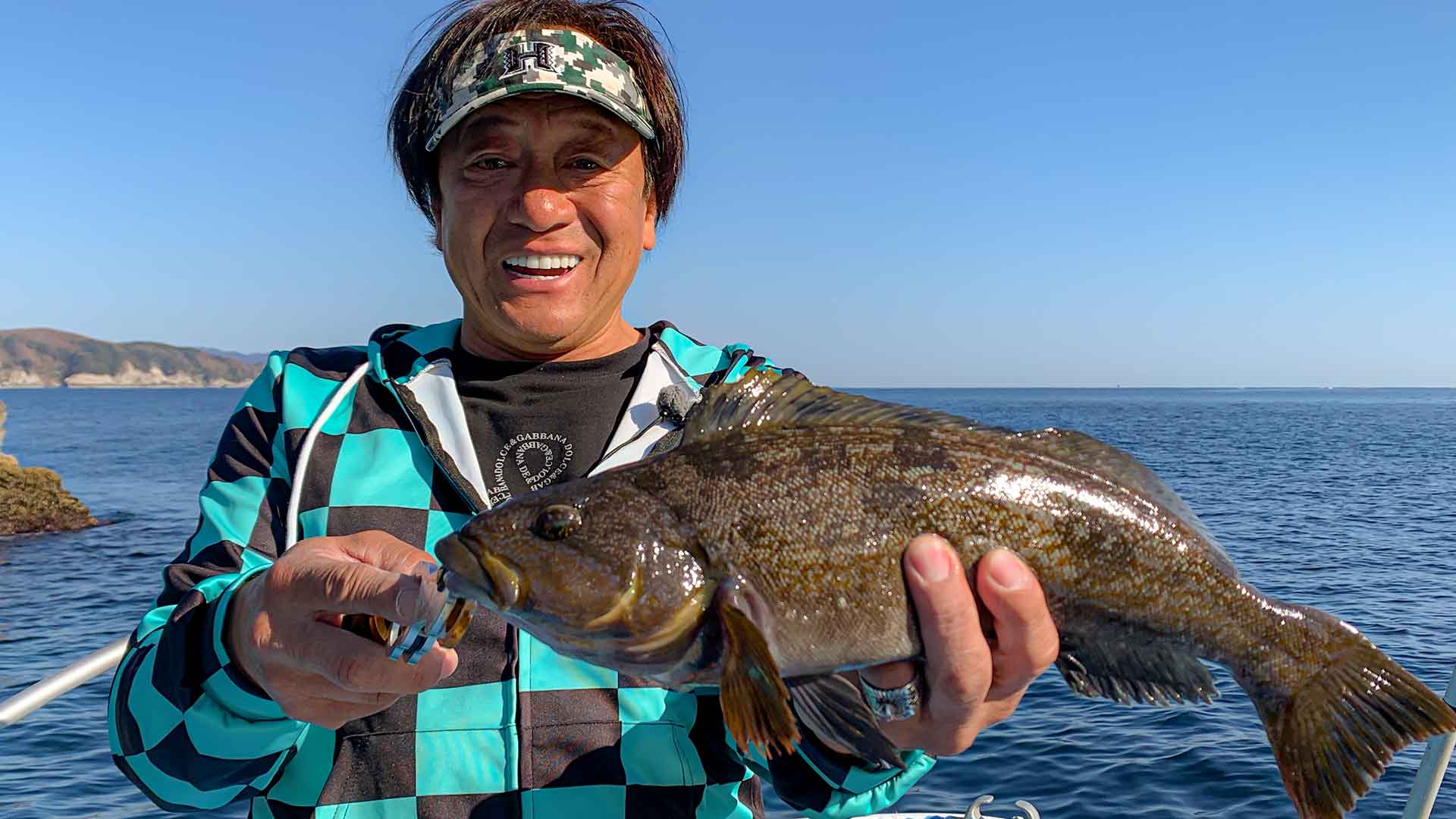 英国 ガーグリングフィッシュ ピッチャー コバルトブルー 26cm 魚型 水