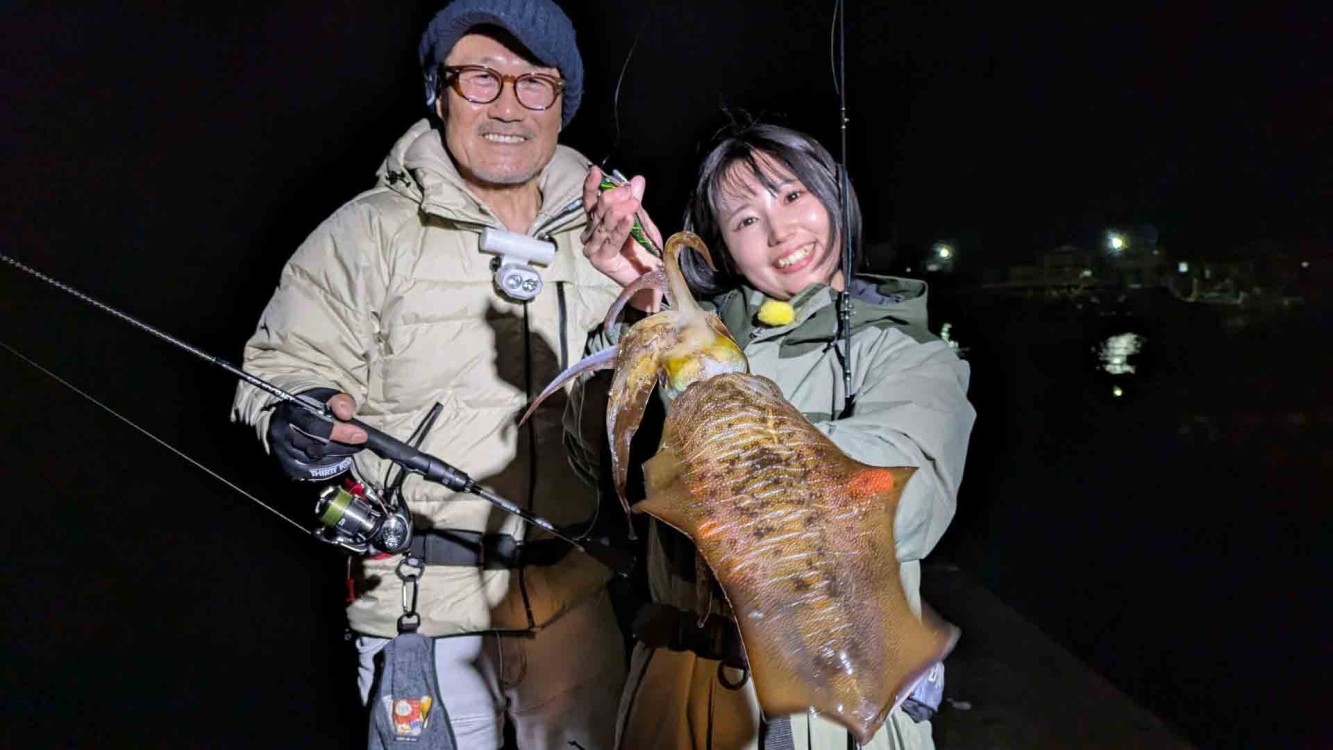 とことんエギパラダイス 165 大分県佐伯の旅 強烈寒波襲来！冬のデカイカ攻略なり！