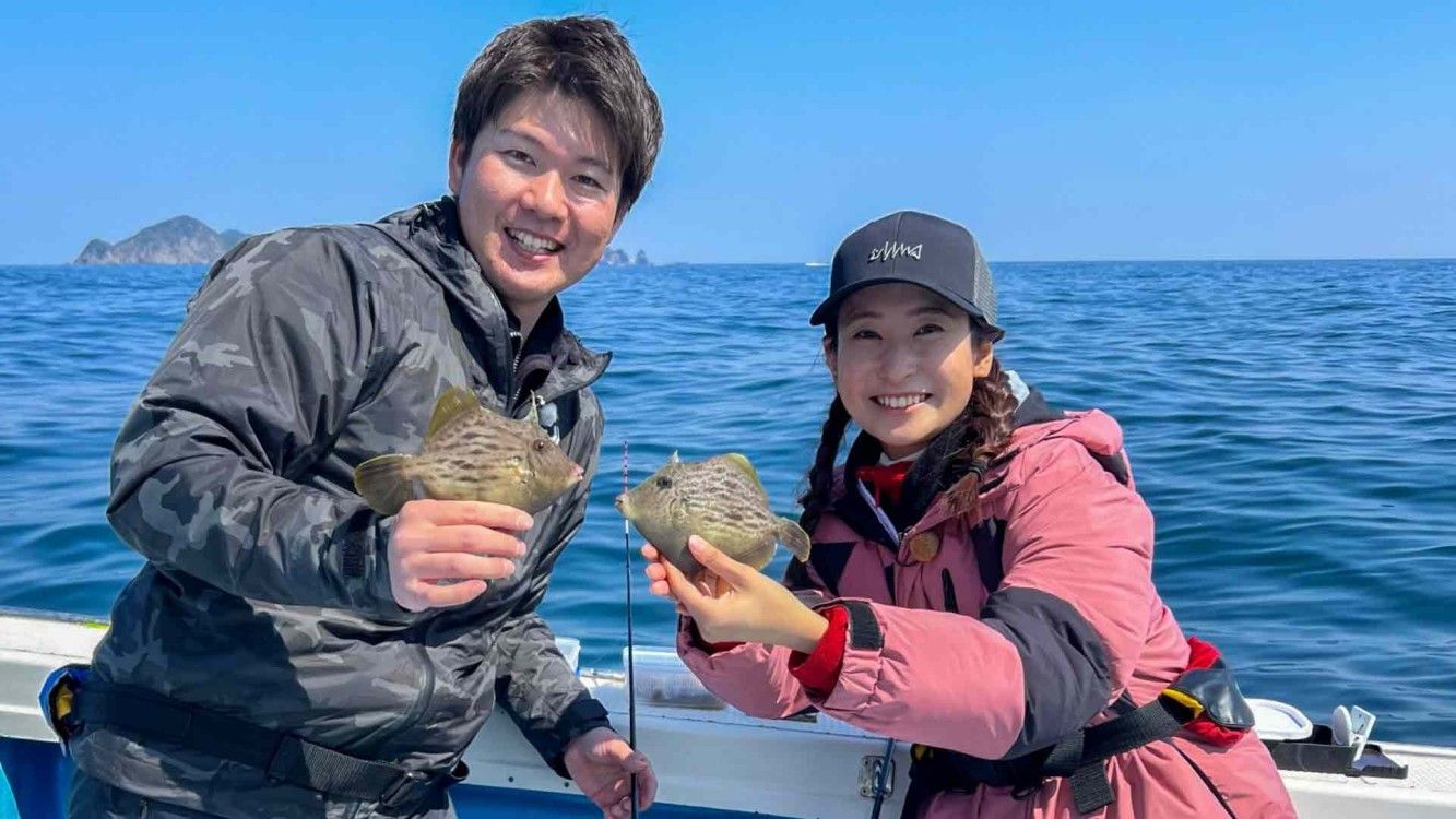 今が釣れドキ！中四国 13 徳島発！念願のカワハギ釣りに挑戦！