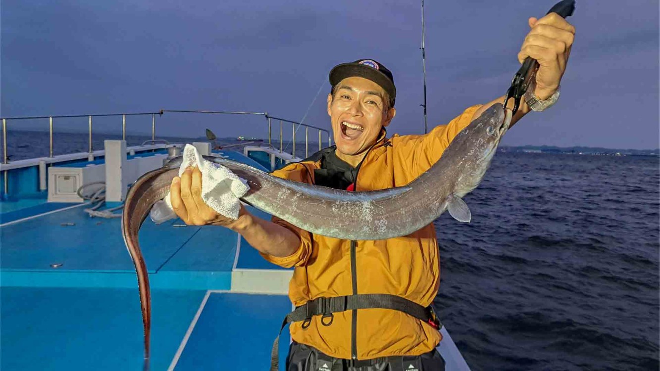 純烈フィッシュ 18 初夏の夜釣りを満喫！東京湾のマアナゴ＆怪魚クロアナゴ