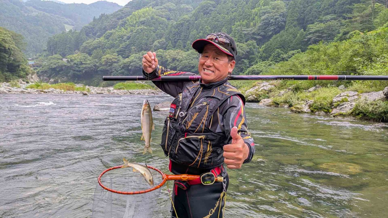 G WORLD 59 徳島県吉野川で大アユの数釣りに挑む！