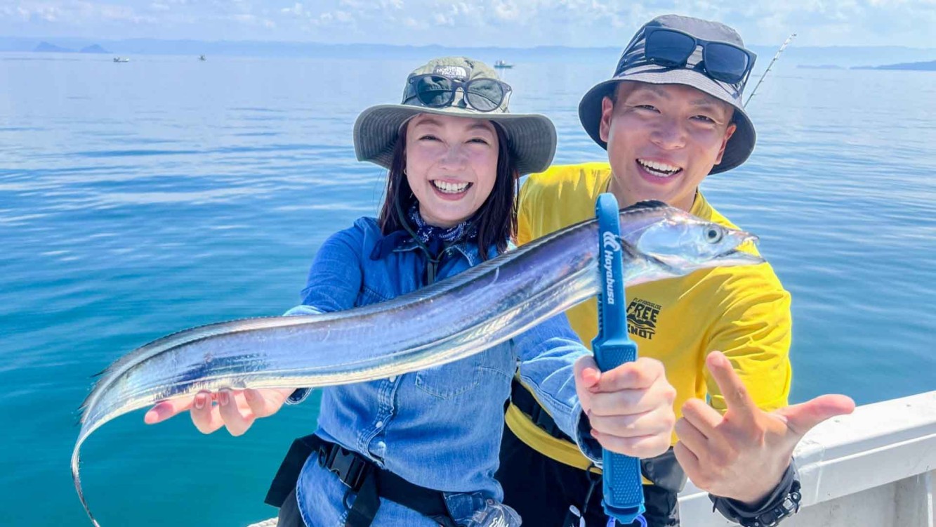 発見！すごかby九州 16 鹿児島県錦江湾 狙えドラゴン！テンヤタチウオに挑戦