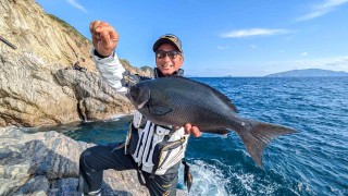 G WORLD 62 寒グレ最盛期 高知県鵜来島エリアの巨大尾長グレに挑む