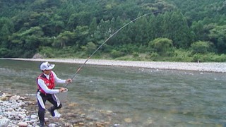 鮎2007 北山川で探る 福田眞也の強さ