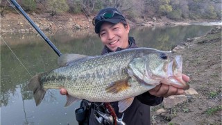広島県の三川ダム・八田原ダムで〝50UP〟をキャッチ！