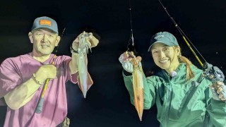 【イカメタル】氏家隆と彼方茜香が玄海灘で超敏感に！？
