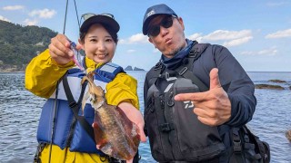 ダイワ〝ヤマラッピ〟こと山田ヒロヒトに秋イカについて教わる