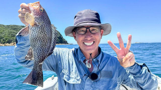 長崎県五島灘でアカ・キジ・オオモン！〝ハタ〟グランドスラム達成