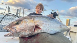 剛海 9 出た！40kg超！トカラ列島の大カンパチ