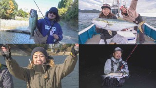 釣り満喫！グルメ旅 3 寒風に負けず釣りを満喫！