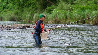 鮎2004 村田満載！有田川で入れ掛かり？