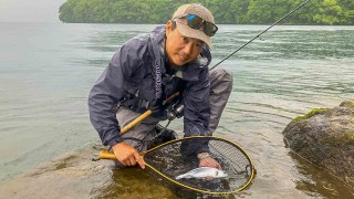 椰子の木釣査隊 淡水部 5 北海道洞爺湖のヒメマスを釣査！