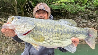 田辺哲男、奥矢作湖で〝ロクマル〟をキャッチ